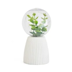 Faux Terrarium Ribbed Battery Table Lamp 19 Faux Terrarium Ribbed Battery Table Lamp -EGLO Shop 30833934 alt04