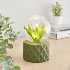 Faux Terrarium Geometric Battery Table Lamp -EGLO Shop 30833944