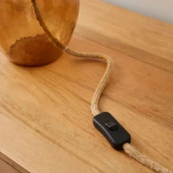 Fentress Large Recycled Glass Table Lamp 9 Fentress Large Recycled Glass Table Lamp -EGLO Shop 30834005 alt03