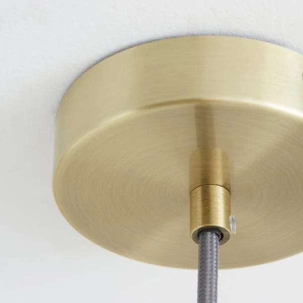 Lixue Recycled Glass Frosted Smoked Pendant Light 3 Lixue Recycled Glass Frosted Smoked Pendant Light - Image 3