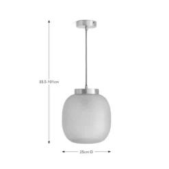 Lixue Recycled Glass Frosted Smoked Pendant Light 10 Lixue Recycled Glass Frosted Smoked Pendant Light -EGLO Shop 30834013 alt04