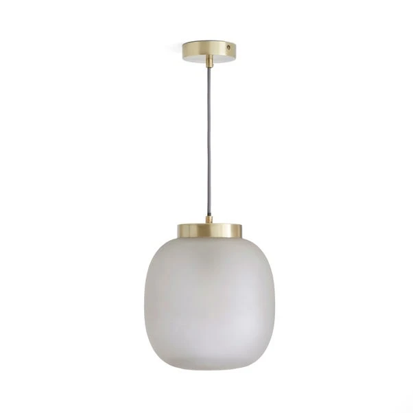 Lixue Recycled Glass Frosted Smoked Pendant Light 6 Lixue Recycled Glass Frosted Smoked Pendant Light - Image 6