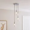 Hannam Recycled Glass 3 Light Cluster Ceiling Light