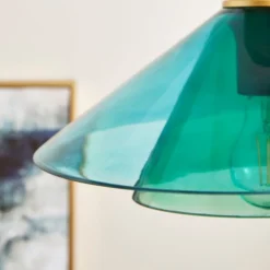 Avril Blue Layered Glass Pendant Light 7 Avril Blue Layered Glass Pendant Light -EGLO Shop 30834074 alt05