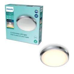 Philips Doris Warm White Integrated LED Flush Ceiling Light -EGLO Shop 30838283