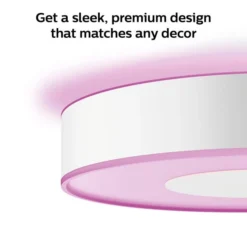 Philips HUE Xamento Large Smart LED Flush Ceiling Light 10 Philips HUE Xamento Large Smart LED Flush Ceiling Light -EGLO Shop 30838318 alt02