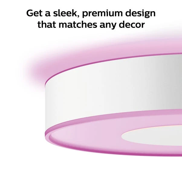 Philips HUE Xamento Large Smart LED Flush Ceiling Light 3 Philips HUE Xamento Large Smart LED Flush Ceiling Light - Image 3