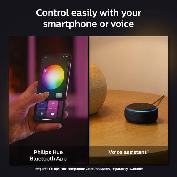 Philips HUE Xamento Large Smart LED Flush Ceiling Light 7 Philips HUE Xamento Large Smart LED Flush Ceiling Light - Image 7