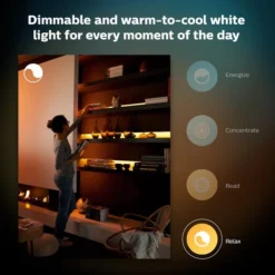 Philips HUE Smart LED 2m Lightstrip Kit 12 Philips HUE Smart LED 2m Lightstrip Kit -EGLO Shop 30838346 alt02