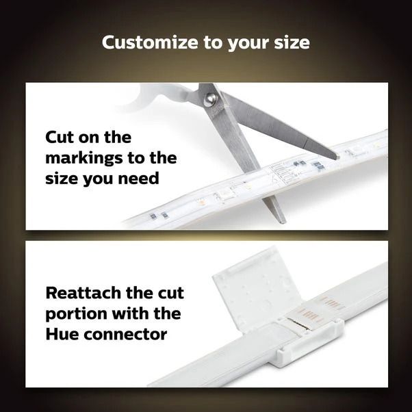 Philips HUE Smart LED 2m Lightstrip Kit 5 Philips HUE Smart LED 2m Lightstrip Kit - Image 5
