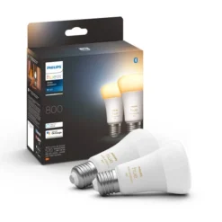 Set Of 2 Philips HUE Smart 6W ES GLS LED Dimmable Bulbs