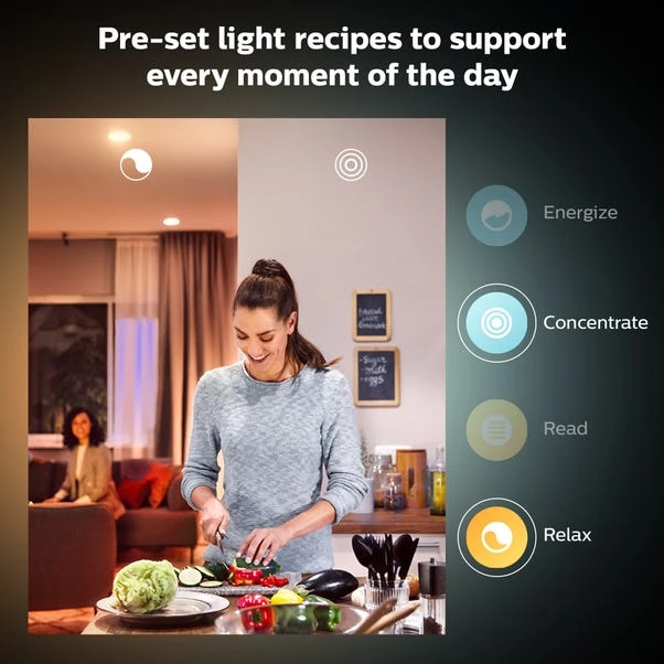 Set Of 2 Philips HUE Smart 4W SES LED Tunable Luster Bulbs 3 Set Of 2 Philips HUE Smart 4W SES LED Tunable Luster Bulbs - Image 3