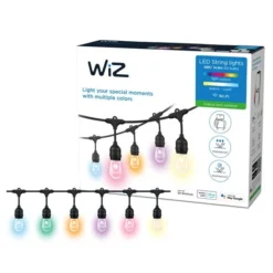WiZ 48ft Smart Ambient Outdoor Festoon Lights