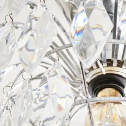 Parla Chrome Semi Flush Ceiling Light -EGLO Shop 30843935 alt02