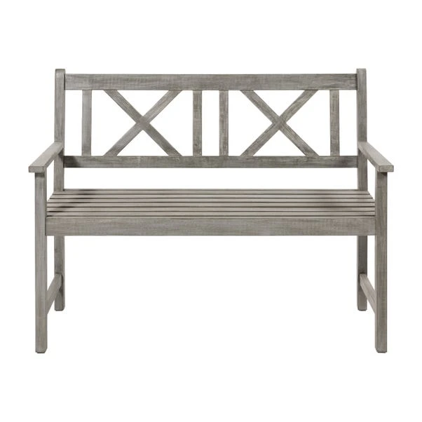 Cambridge 2 Seater Acacia Wood Bench 7 Cambridge 2 Seater Acacia Wood Bench - Image 7