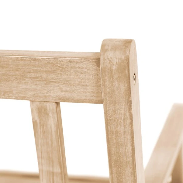 Cambridge 2 Seater Acacia Wood Bench 4 Cambridge 2 Seater Acacia Wood Bench - Image 4