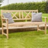 Cambridge 3 Seater Acacia Wood Bench