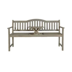 Richmond Acacia Wood Bench With Pop Up Table -EGLO Shop 30845589 alt02