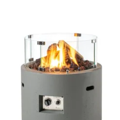 Happy Cocooning Glass Screen Kit For Round Fire Pits