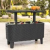 Keter Bevy Bar Ice Bucket Table