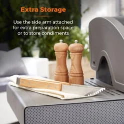 Tower Stealth 2000 Two Burner Gas BBQ, Black Steel -EGLO Shop 30849181 alt05