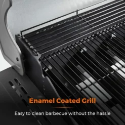 Tower Stealth 2000 Two Burner Gas BBQ, Black Steel -EGLO Shop 30849181 alt07