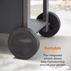 Tower Stealth 2000 Two Burner Gas BBQ, Black Steel -EGLO Shop 30849181 alt08