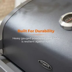 Tower Stealth 2000 Two Burner Gas BBQ, Black Steel -EGLO Shop 30849181 alt09