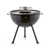 Tower Sphere Charcoal Pit 'n' Grill, Black Steel