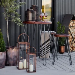 Hampton Tall Lantern 13 Hampton Tall Lantern -EGLO Shop 30849412 alt01