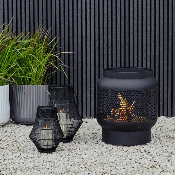 Portofino Curve Wirework Lantern 9 Portofino Curve Wirework Lantern - Image 9