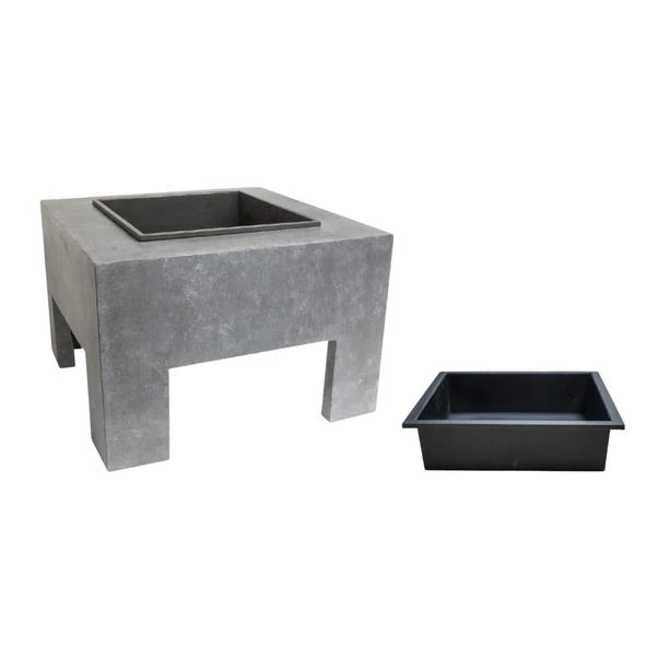 Square Firebowl & Console 4 Square Firebowl & Console - Image 4