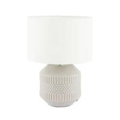Meribel Geo Textured Ceramic Table Lamp -EGLO Shop 30850532 alt03