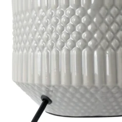 Meribel Geo Textured Ceramic Table Lamp -EGLO Shop 30850532 alt04