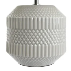 Meribel Geo Textured Ceramic Table Lamp -EGLO Shop 30850532 alt07