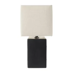 Block Black Ceramic Table Lamp -EGLO Shop 30850552 alt03