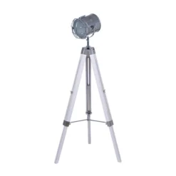 Capstan White Tripod Floor Lamp