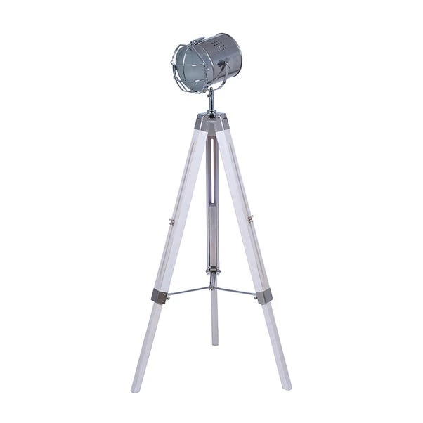Capstan White Tripod Floor Lamp 1 Capstan White Tripod Floor Lamp