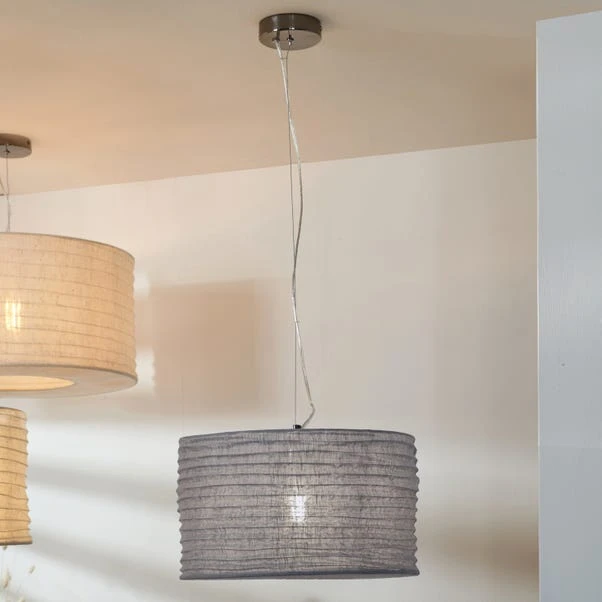 Patpong Jute Easy Fit Pendant Shade 9 Patpong Jute Easy Fit Pendant Shade - Image 9
