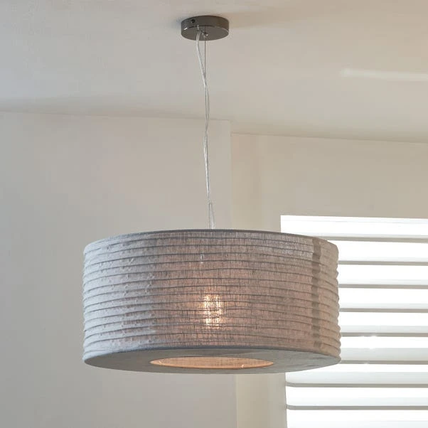 Patpong Jute Easy Fit Pendant Shade 4 Patpong Jute Easy Fit Pendant Shade - Image 4