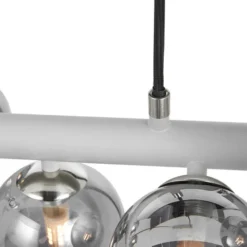 Blair Grey Metal 6 Light Diner Ceiling Light 7 Blair Grey Metal 6 Light Diner Ceiling Light -EGLO Shop 30850631 alt03