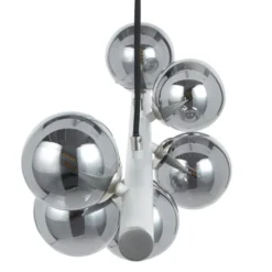 Blair Grey Metal 6 Light Diner Ceiling Light 8 Blair Grey Metal 6 Light Diner Ceiling Light -EGLO Shop 30850631 alt04