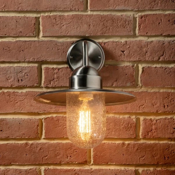 Lilium Glass Fisherman Outdoor Wall Light 2 Lilium Glass Fisherman Outdoor Wall Light - Image 2