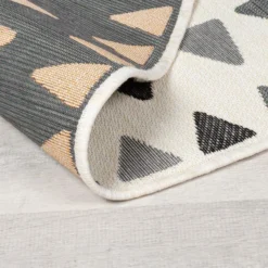 Flair Shadow Rays Geometric Indoor Outdoor Circle Rug 9 Flair Shadow Rays Geometric Indoor Outdoor Circle Rug -EGLO Shop 30851408 alt04