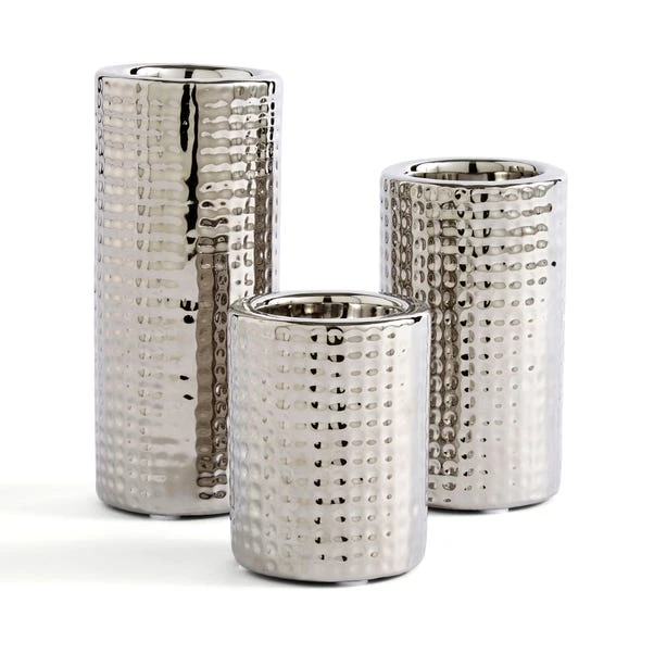 Set Of 3 Dimpled Tealight Holders 8 Set Of 3 Dimpled Tealight Holders - Image 8