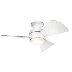 Kichler Sola Ceiling Fan With Light & Remote, 86cm