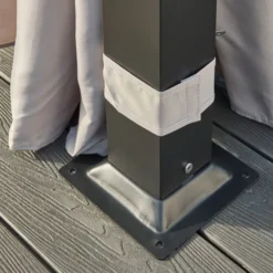 Luxury 3m X 3m Gazebo With LED Light -EGLO Shop 30854702 alt06