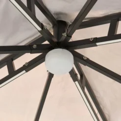 Luxury 3m X 3m Gazebo With LED Light -EGLO Shop 30854702 alt07