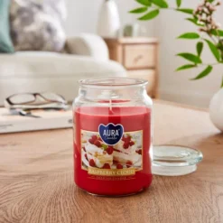 Raspberry Cloud Jar Candle -EGLO Shop 30862598 alt01