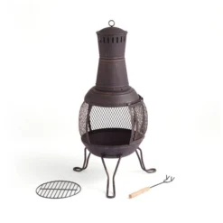 Steel Chimenea -EGLO Shop 30862897 alt07